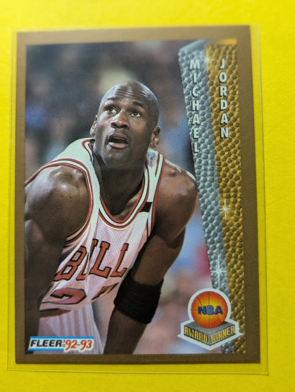 1992-93 Fleer - Award Winner Michael Jordan #246 New Card
